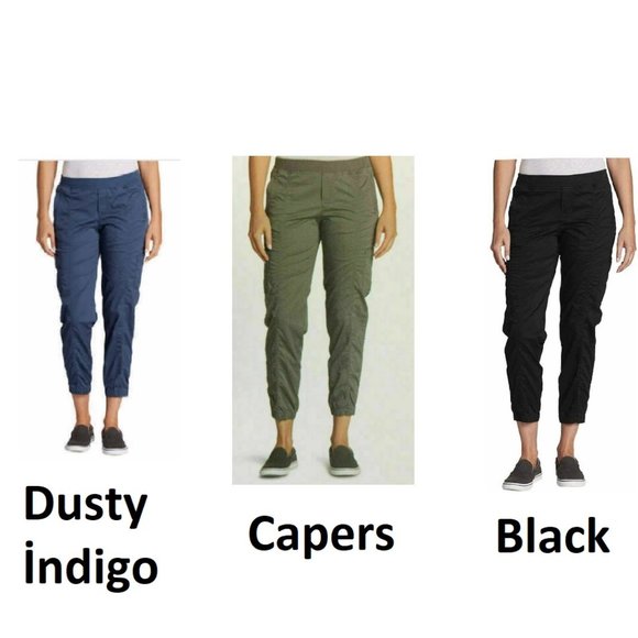 Eddie Bauer Pants - Eddie Bauer Womens Laid Back Twill Jogger Pants